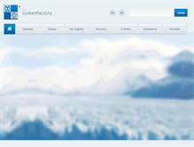 Tablet Screenshot of mw-screens.cz